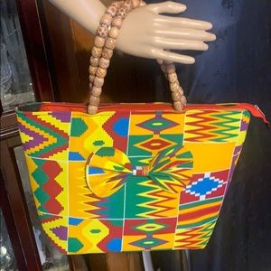 African Kente Shoulder Bag